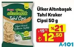 ÜLKER ALTINBAŞAK TAHIL KRAKER CİPSİ 50 G